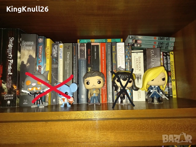 Фигурки Funko pop - Marvel, The last of us, Fullmetal Alchemist