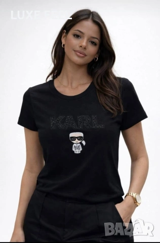 Karl LAGERFELD ✨Guess ✨ Louis Vuitton ✨Дамски Тениски , снимка 10 - Тениски - 54734628
