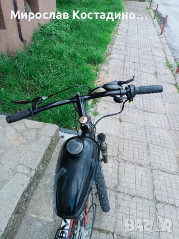 Веломотор 100 кубика kraft, снимка 5 - Велосипеди - 54341218