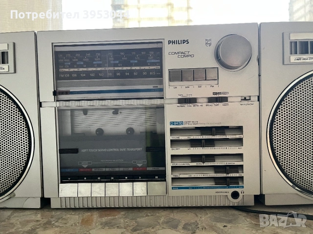 Радиокасетофон Филипс, снимка 3 - Радиокасетофони, транзистори - 54262746