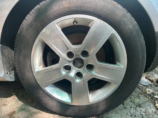 джанти 16 5x112 Audi VW Seat Skoda с летни гуми 205 55 16 8E0601025BC ET42 7J, снимка 2 - Гуми и джанти - 55497241