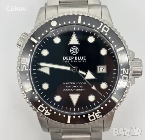 Deep Blue Precision Diver Master 1000 II 44mm Automatic, снимка 2 - Мъжки - 55464826