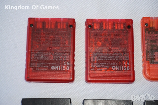 7 Оригинални Мемори Карти за PS1 и PS2 ПАМЕТИ Samsung/Toshiba/Sony/Hynix, снимка 7 - Други игри и конзоли - 54100162
