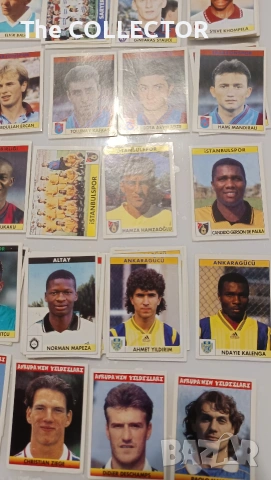 Ретро футболни стикери Panini Лига Турция 1996/1997 - 110 бр., снимка 3 - Колекции - 54646969
