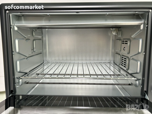 НОВА Електрическа фурна Cecotec Bake&Toast 4600 Black Gyro, 46 л. + 6м. Гаранция, снимка 4 - Печки, фурни - 54123765