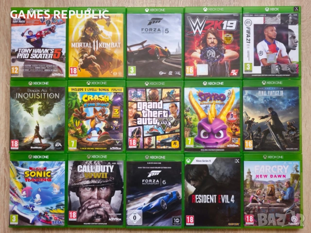 ТОП Игри за XBOX One/One S/One X/Series X/XSX