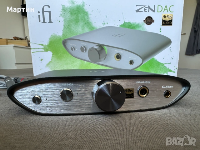 Аудиофилски DAC + усилвател iFi ZEN DAC V2, снимка 2 - Ресийвъри, усилватели, смесителни пултове - 54781197