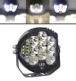 Халоген/Боен Фар с двоен LED дизайн 12/24V-63510, снимка 1