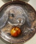 Колекционерски декоративни порцеланови чинии Bradford Exchange “Bunny Tales” – Vivi Crandall, 1997 г, снимка 4