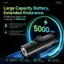 iGPSPORT VS1200 SMART предна LED светлина, 1200 lm, 5000 mAh, Bluetooth, USB-C, IPX6, Стойка M80, снимка 11