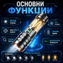 Мощен прожектор къмпинг лампа LED фенер USB зареждане за лов риболов къмпинг туризъм палатка, снимка 2