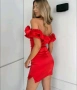 🌹Къса сатенена рокля. , снимка 5
