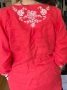 Ленена рокля, р-р 40, снимка 3