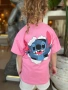 Детски летен комплект Stitch 100% памук, снимка 2