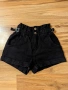 Черни къси дънки Bershka – XS (34), снимка 1