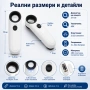 Мощна увеличителна ръчна лупа 40X LED осветление за бижутери часовникари микроскоп камъни злато, снимка 8