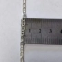 Сребърен синджир 6.42гр.44см., снимка 4