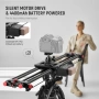 Нов Камера слайдер 80см моторизиран тих мотор NP-F750 батерия APP контрол time lapse, снимка 5