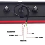 Универсални LED стопове 12V/24V с бягащ мигач комплект 2 броя, снимка 4