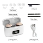 Слухови апарати усилватели TKING с LED дисплей и charging case, снимка 4