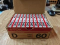 10 касети TDK D-60 NOS, снимка 1