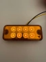 LED габарит червен 8 диода 12V за камион, ремарке, бус, снимка 1