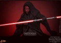 Hot Toys Star Wars DX17 Darth Maul with Sith Speeder Deluxe Version 1/6 — нов, зачечатан, снимка 7