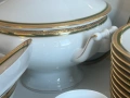 Нов сервиз за хранене и чай за 12 души порцелан Limoges, снимка 3