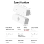Zigbee PIR Motion Sensor Tuya, Smart Life, PIR сензор за движение Smart Home, снимка 9