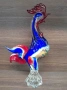 Murano Italy   Glass Cockerel “Французинът” елегантен, грандиозен и великолепен петел , снимка 7