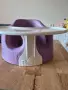 Оригинално бебешко столче Bumbo Floor Seat с табла и колан – лилаво, снимка 1