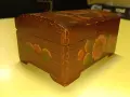 Две старинни ръчно рисувани дървени кутийки, снимка 2