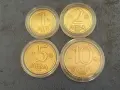 1, 2, 5 и 10 лева, 1992г., снимка 1
