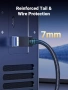 UGREEN Cat 8 LAN кабел 40 Gbps 2000 MHz супер бърз мрежов кабел POE RJ45 Ethernet,10м, снимка 4