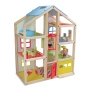 Дървена къща за кукли с обзавеждане и асансьор Melissa and Doug, снимка 2