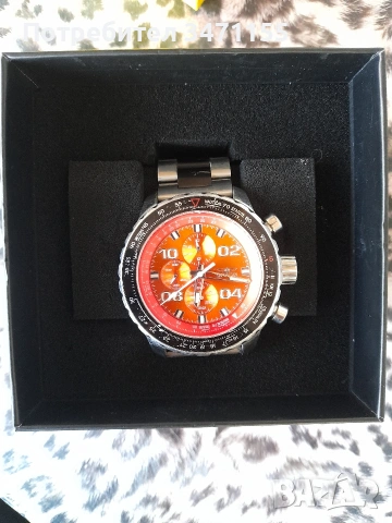 Лимитиран кварцов хронограф Invicta/Инвикта Aviator Tritnite, снимка 6 - Мъжки - 54514092