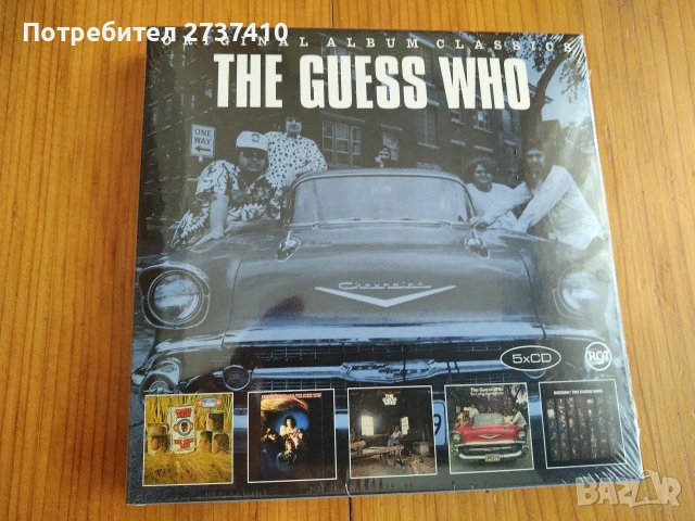 THE GUESS WHO - BOX SET 5cd 18евро оригинални дискове