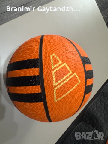 Баскетболна топка ADIDAS 3-Stripes Rubber X3 