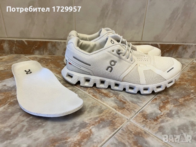 Маратонки  On Cloud 6 white/white, снимка 5 - Маратонки - 54582715