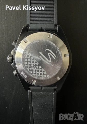 Оригинален часовник Tag Heuer Formula 1 Senna Edition втора употреба - 999€. Пращам по Еконт с налож, снимка 4 - Мъжки - 54516981
