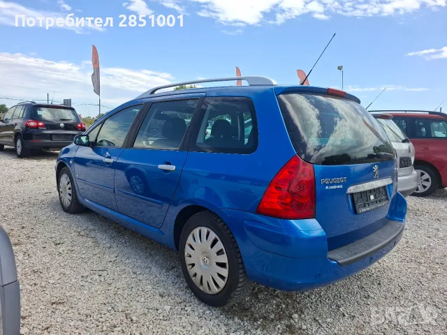 Пежо 307 SW2.0HDI,136K.C., снимка 4 - Автомобили и джипове - 55431778