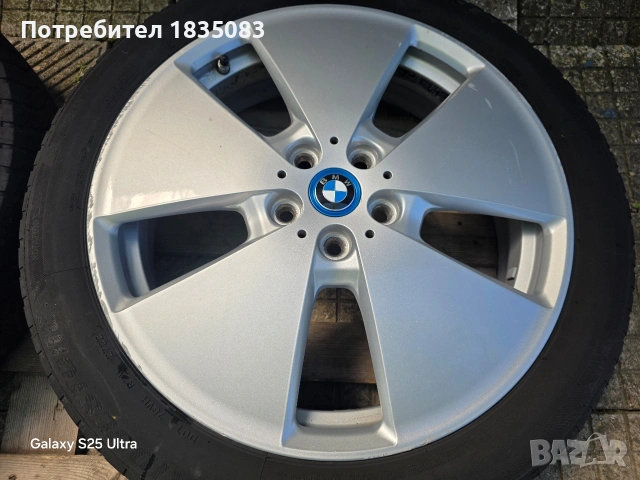 Лети джанти 19ки 5х112 BMW i3 + зимни гуми , снимка 7 - Гуми и джанти - 54508372