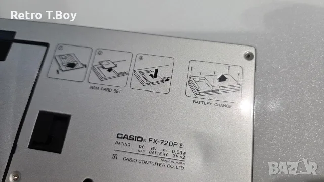 Casio fx-720p компютър, снимка 7 - Друга електроника - 55311185