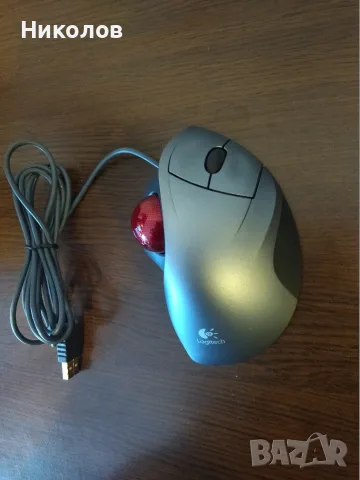 Продавам мишка Logitech T-BB18 Ergo Trackman, снимка 2 - Клавиатури и мишки - 55609784