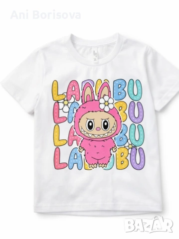 Детски комплекти и суитшъри LABUBU – тениски и екипи, снимка 8 - Детски комплекти - 54087257