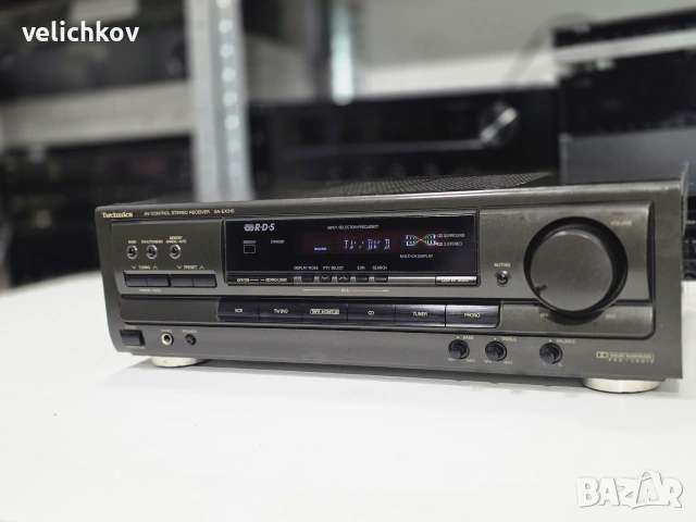 🔥 КЛАСИКА ОТ TECHNICS! Мощен Японски Ресивър Technics SA-EX310 🇯🇵🔊, снимка 4 - Ресийвъри, усилватели, смесителни пултове - 55019900