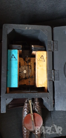 Часовник с кукувица маяк- работещ, снимка 8 - Антикварни и старинни предмети - 53965120