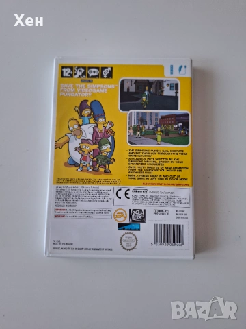 The Simpsons Game Nintendo Wii, снимка 2 - Игри за Nintendo - 55182190