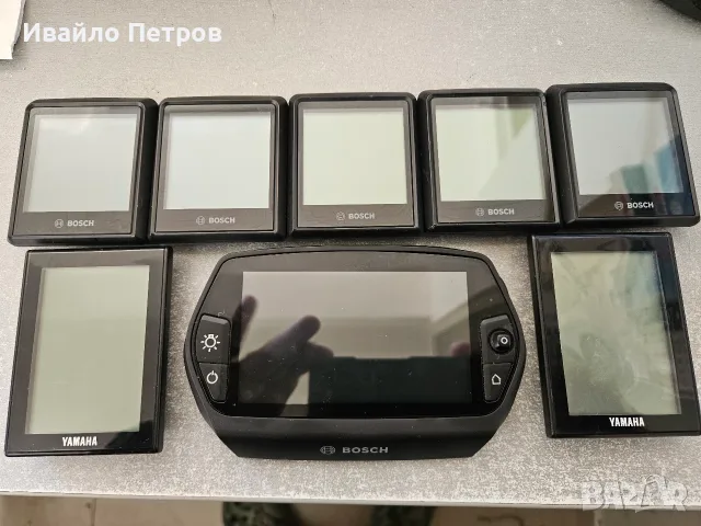 Дисплеи за електрически велосипеди BOSCH и YAMAHA
