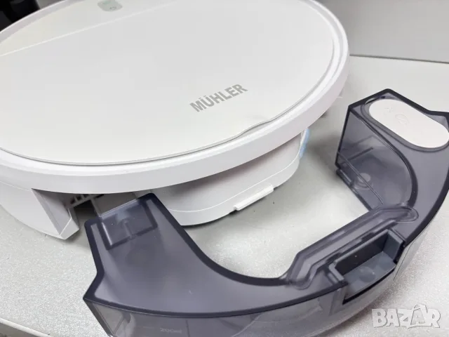 Прахосмукачка робот 2 в 1  MUHLER Bobby 1 White, снимка 4 - Прахосмукачки - 55321073